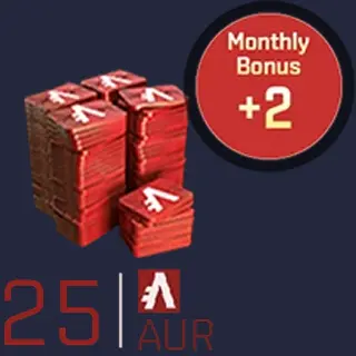 25 AUR