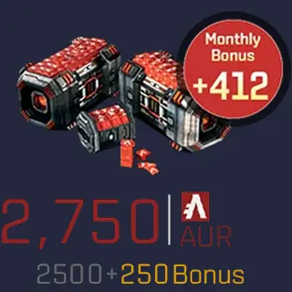 2750 AUR