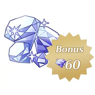 60 diamonds (первое пополнение +60)