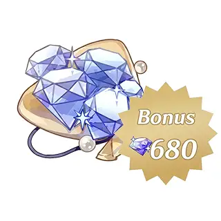 680 diamonds (первое пополнение +680)