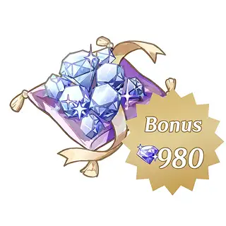980 diamonds (первое пополнение +980)