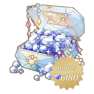 6180 diamonds (первое пополнение +6180)