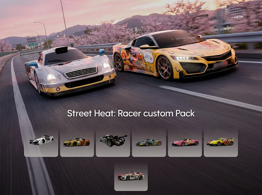 Street Heat: Racer custom Pack