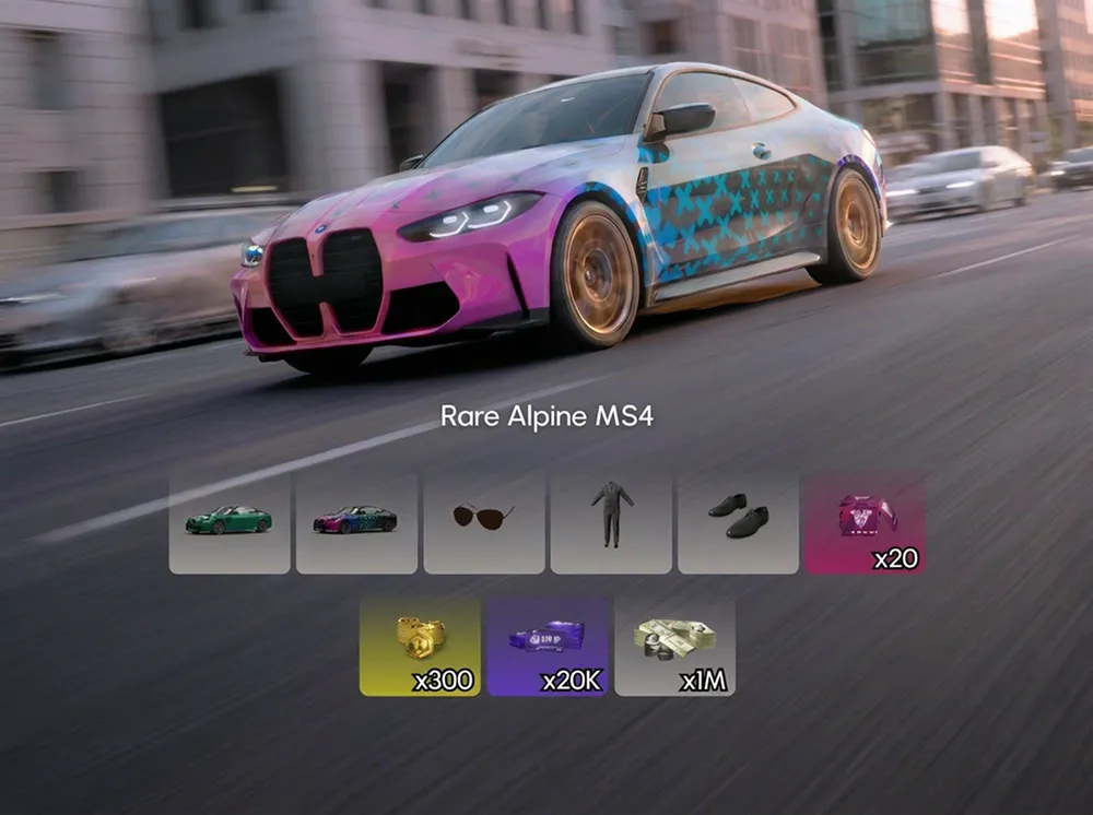 Rare Alpine MS4