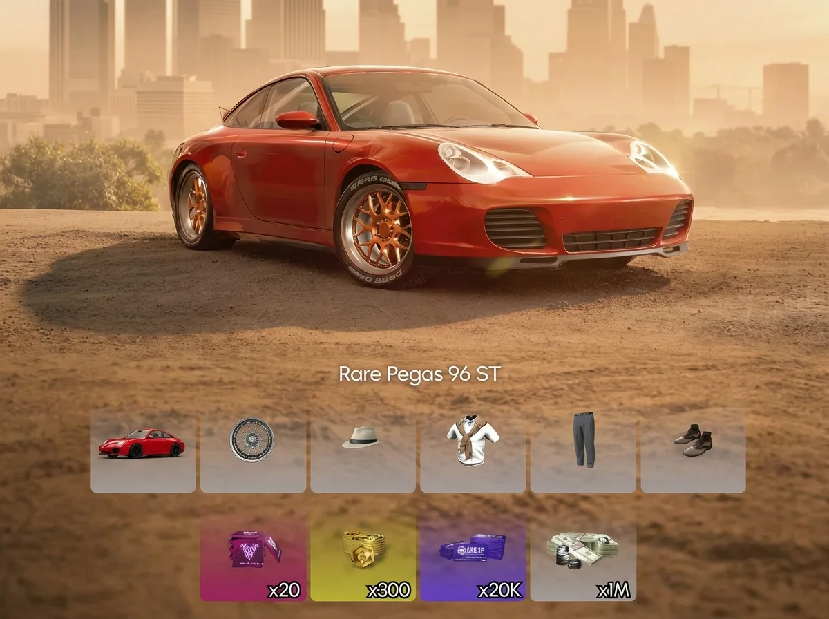 Rare Pegas 96 ST