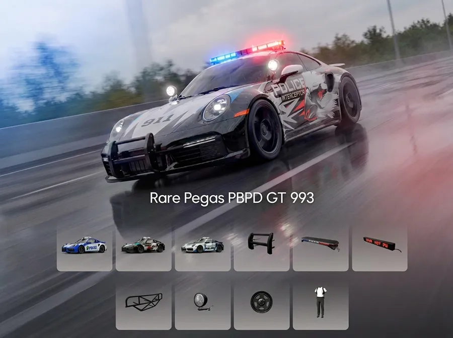 Rare Pegas PBPD GT 993