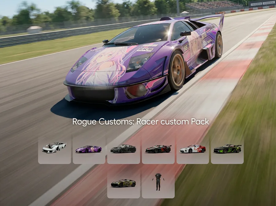 Rogue Customs: Racer custom Pack